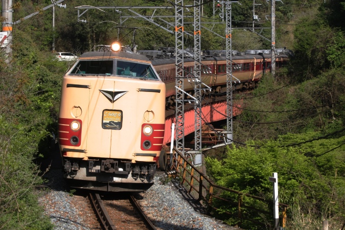 485・489系から変じた183系直流特急形電車「B編成（6）こうの